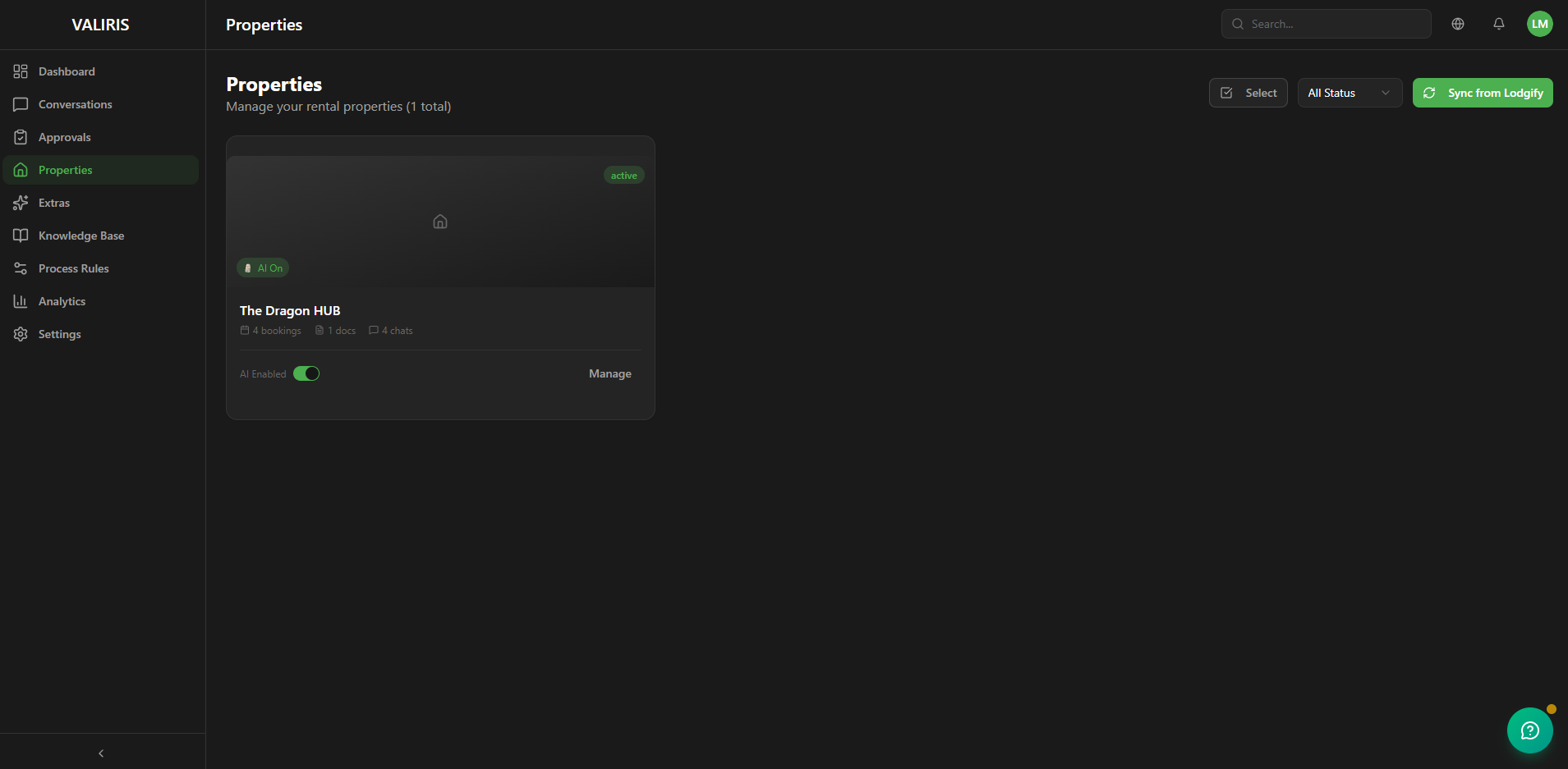 VALIRIS extras management — late check-out, early check-in and add-ons for STR operators